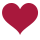 icone en forme de coeur représentant l'amour